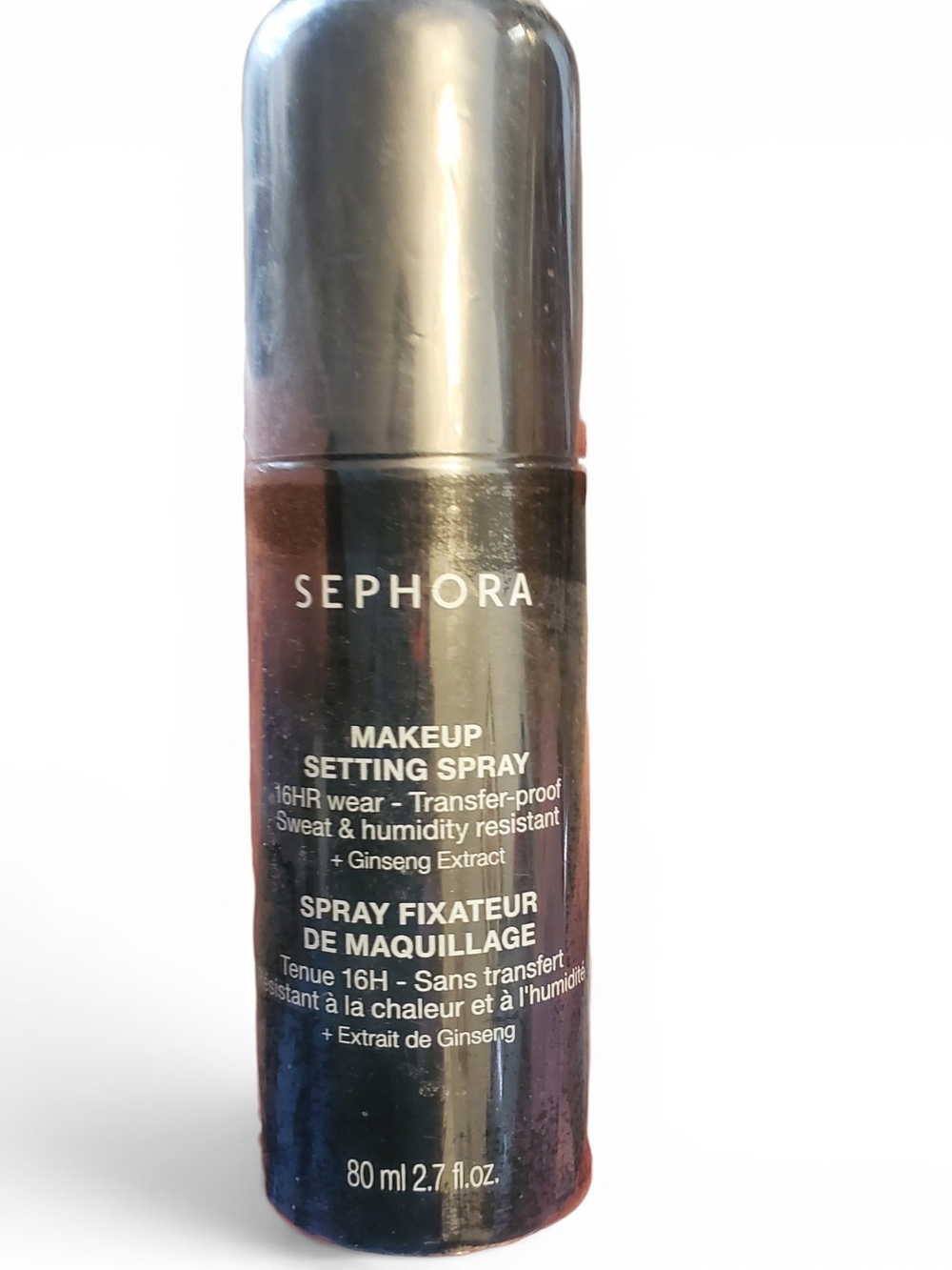 Sephora Makeup Setting Spray – Silver and Black Mist